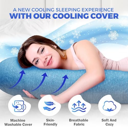 Pregnancy Pillows for Sleeping – 57-Inch Maternity Pillow for Pregnant Women - Image 5