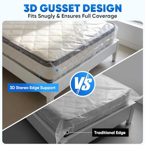 TICONN 1PK Plastic Mattress Bags - Image 6
