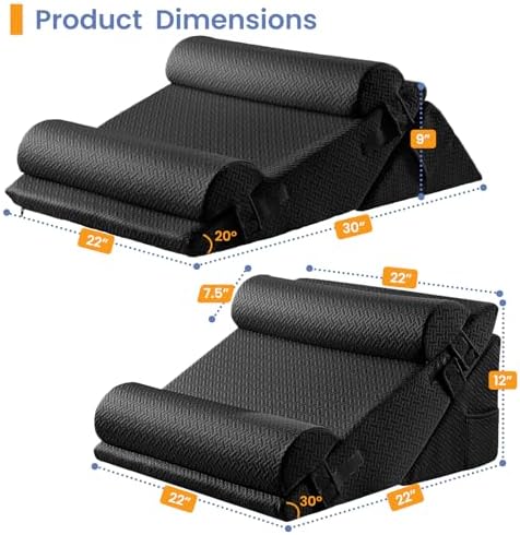 Sasttie Adjustable Wedge Pillow Set - Image 2