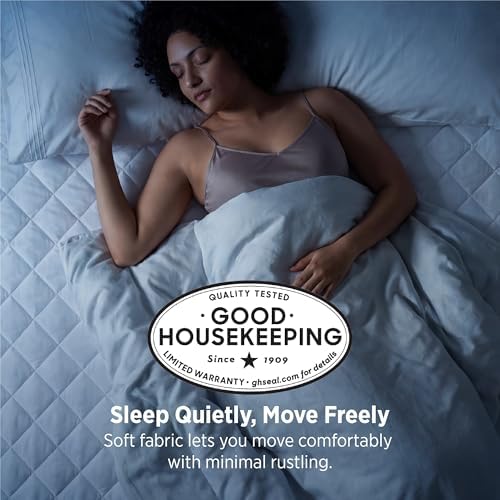 Bedsure Full Mattress Protector, Quilted Waterproof Mattress Protector - Image 3
