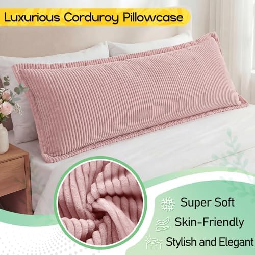1 MIDDLE ONE Body Pillow, Memory Foam Body Pillows - Image 3