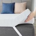 MASVIS 3 Inch Memory Foam Mattress Topper Twin Size, Ventilated Gel Mattress by MASVIS