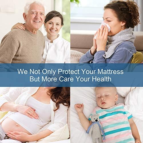 King Mattress Pad Protector Cover Waterproof, King Size Mattress Protector - Image 4