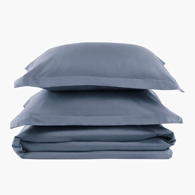 PeachSkinSheets 1500tc Level of Softness Soft Cooling Duvet Cover Set King/California King - French Blue