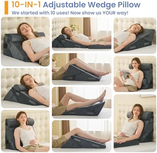 Sasttie Adjustable Wedge Pillow Set - Image 3