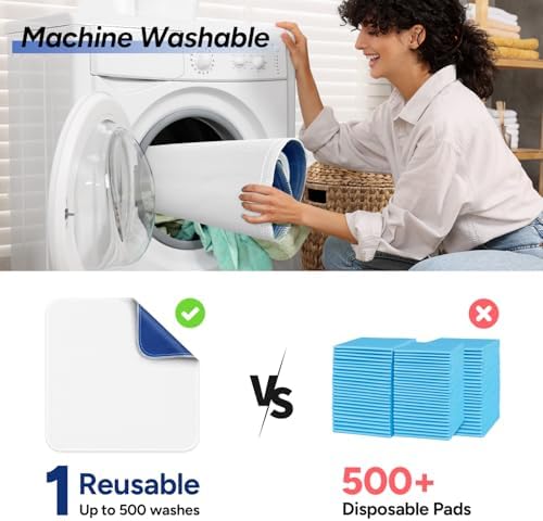 WHYWORRY Washable Bed Pads for Adult Incontinence - Image 6