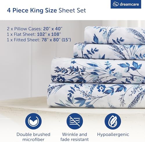 DREAMCARE King Size Sheets Set - Image 3