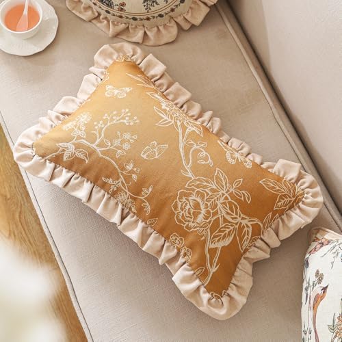 ISAENNE Designer Linen Throw Pillow Cover - Image 3