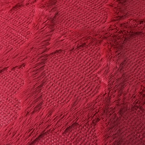Set of 2 Soft Moroccan Throw Pillow Covers 18x18 Inch Plush Boho Decorative - Image 5