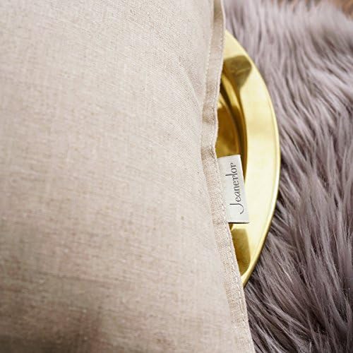 Jeanerlor Set of 2 20"x20" Yellow Pillowcase - Image 4