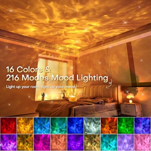 Ambient Lighting, 16 Colors Led Lights for Bedroom, Gift Ideas, Room Decor - Image 2