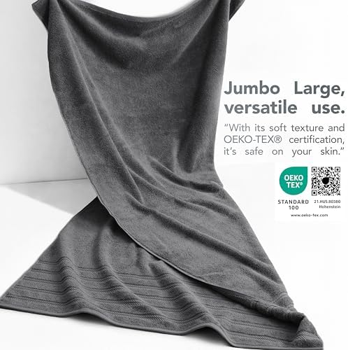 American Soft Linen 100% Cotton Luxury Turkish Towels, 35x70 XL Bath Sheet - Image 3