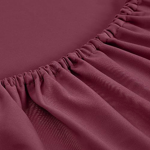 FreshCulture Twin Fitted Sheets, Bulk Pack of 6, Deep Pocket, Soft Microfiber - Image 2