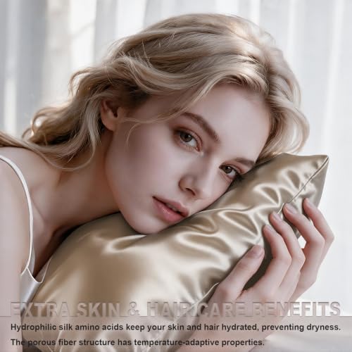 LYSHIN Silk Pillow Cases Queen Size - Image 3
