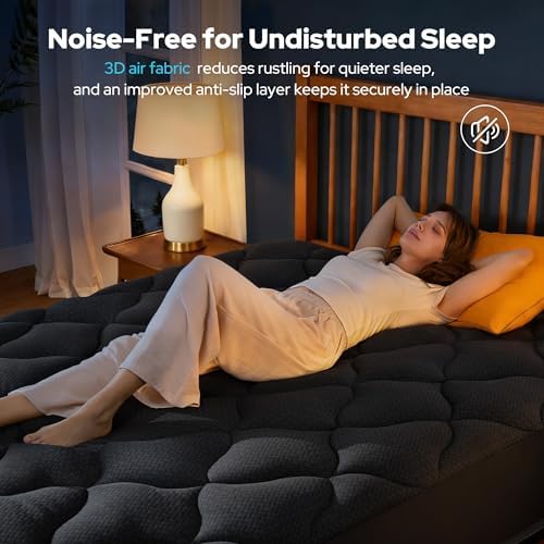 BEDLORE Waterproof California King Mattress Pad, Breathable Mattress Protector - Image 4
