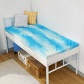 SINWEEK 3 Inch Egg Crate Memory Foam Mattress Topper Twin XL, Twin Extra Long by SINWEEK