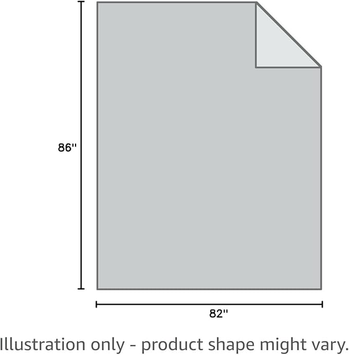 100% Viscose Made from Bamboo Comforter for Hot Sleepers- Soft Breathable Silky Duvet Insert Full Size-with Corner Tabs- All Season Comforter (86"x82", Grey)