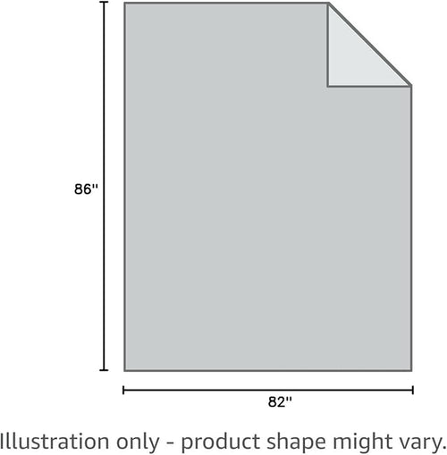 100% Viscose Made from Bamboo Comforter for Hot Sleepers- Soft Breathable Silky Duvet Insert Full Size-with Corner Tabs- All Season Comforter (86"x82", Grey)
