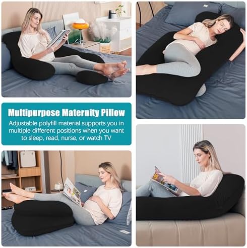 Cute Castle Pregnancy Pillows, Soft U-Shape Maternity Pillow - Image 7