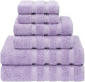 American Soft Linen 100% Cotton Luxury Turkish Towels, 6 Piece Towel Set by AmericanSoftLinen