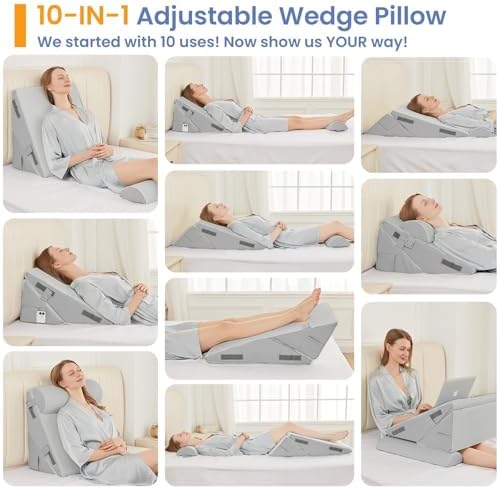 Sasttie Adjustable Wedge Pillow Set - Image 3