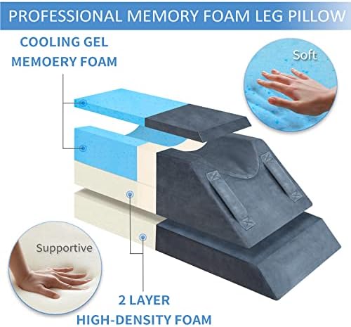 KingPavonini 4-Height Adjustable Leg Elevation Pillows - Image 2