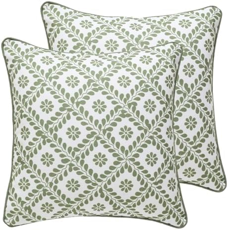 ISAENNE Designer Linen Throw Pillow Cover by Isaennehomedecoration