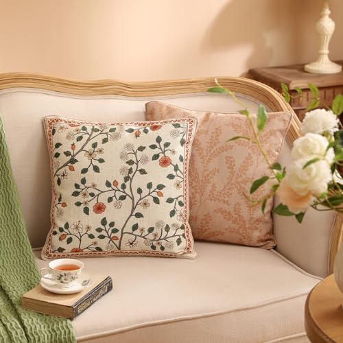 ISAENNE Designer Elegant Linen Throw Pillow Cover - Image 7