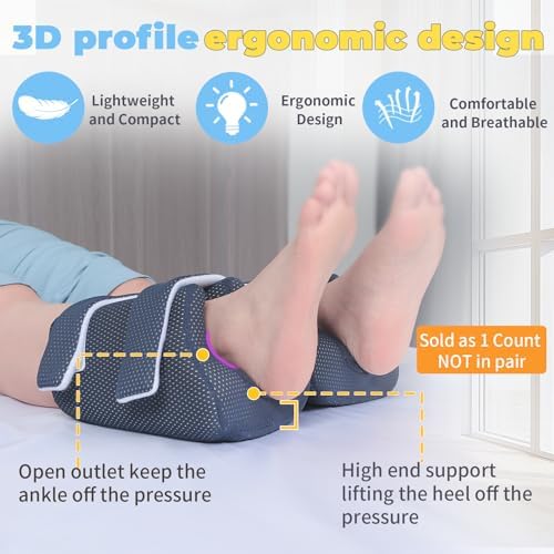 3D Heel Protector Bed Sore Pillow Cushion - Image 3