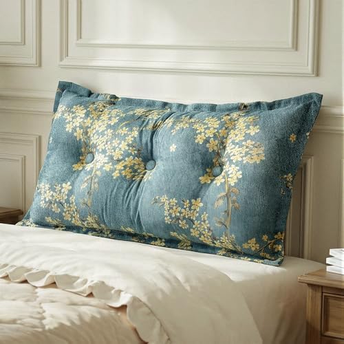 WOWMAX Rectangular Headboard Pillow Twin Bolster Pillow by WOWMAX