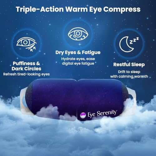 Eye Serenity Steam Eye Mask, Heated Eye Mask Fast Relief - Image 6