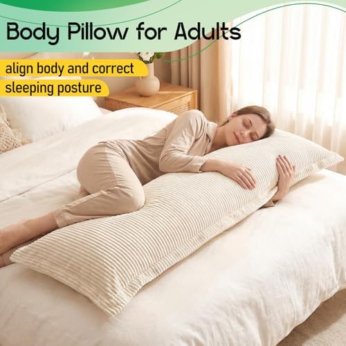 1 MIDDLE ONE Body Pillow, Memory Foam Body Pillows - Image 5