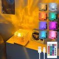 Vcwtty Cubic Ocean Wave Projector, 16 Colors Aurora, Remote by VcwttyUS