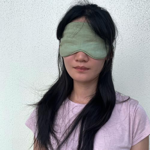 Eye mask Pure Linen Sleep Mask - Image 4