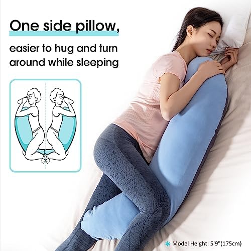 BYRIVER 39" C Shaped Body Pillow - Image 2