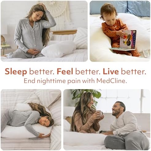 MedCline J-Shaped Therapeutic Full Length Body Pillow - Image 5