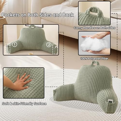 Reading Pillow with Arms for Bed Sitting - Image 6