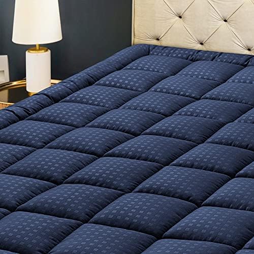 HYLEORY Twin XL Mattress Pad Quilted Fitted Mattress Protector Cooling Pillow by HYLEORY-YourBeddingExpert