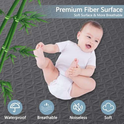 Premium Waterproof Mattress Protector Twin XL Size, Noiseless Deep Pocket - Image 2