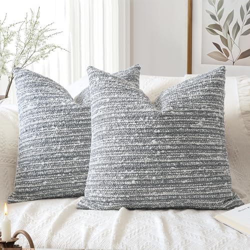 Artscope Throw Pillow Cover 20x20 Inch Set of 2 Super Thick Pillow Cover by Artscope