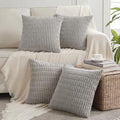 Fancy Homi 4 Packs Decorative Throw Pillow Covers by Fancy+Homi