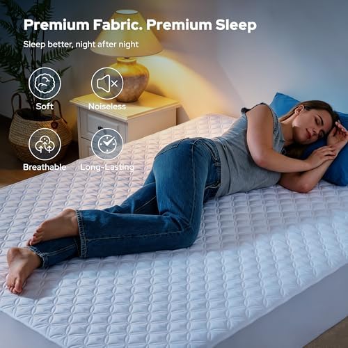 BEDLORE 2 Pack Waterproof Mattress Protector, Queen Size Mattress Pad - Image 5