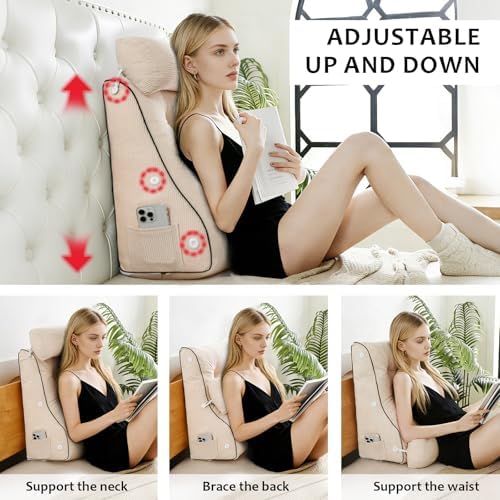 Wedge Pillow – Reading & Bed Rest Pillow - Image 6