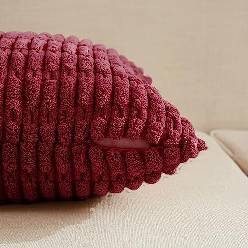 Fancy Homi 4 Packs Decorative Throw Pillow Covers - Image 3