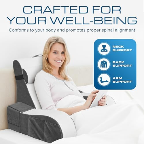 Kolbs Wedge Reading Pillow, Cushion - Image 3