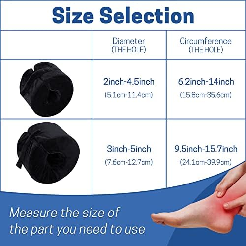 Foot Elevation Pillow Ankle Heel Protector Wedge Foot Support Cushion - Image 5