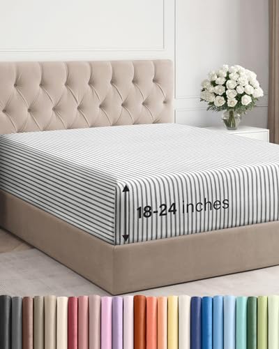 CGK Linens Extra Deep Queen Fitted Sheet by CGKUnlimited
