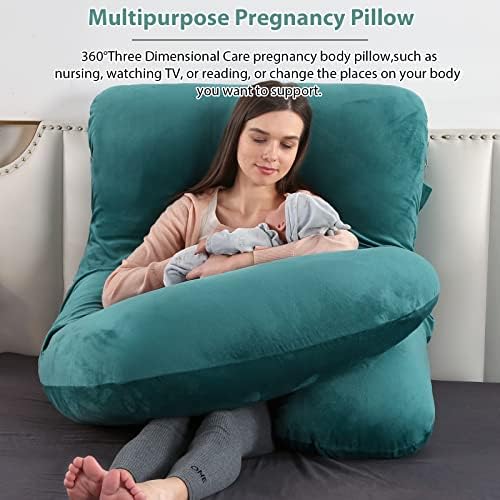 BATTOP Pregnancy Pillows for Sleeping- U Shaped Full Body Maternity Pillow - Image 2