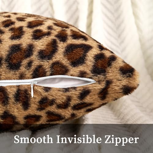 GALMAXS7 Cheetah Pillow Covers Leopard Throw Pillow Covers - Image 5