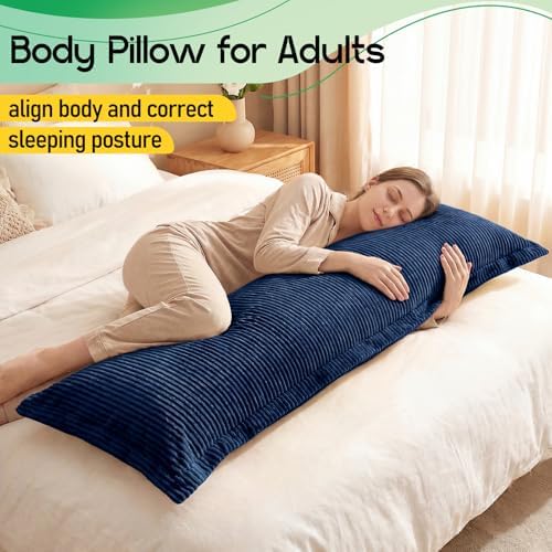 1 MIDDLE ONE Body Pillow, Memory Foam Body Pillows - Image 5